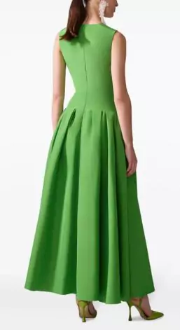 Carolina Herrera Sleeveless Maxi Dress