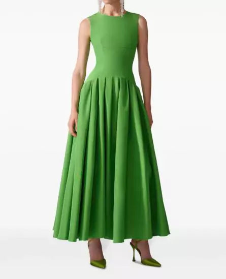 Carolina Herrera Sleeveless Maxi Dress