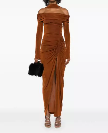 Atu Body Couture Off-Shoulder Maxi Dress