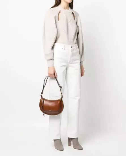 ISABEL MARANT Oskan Moon Shoulder Bag