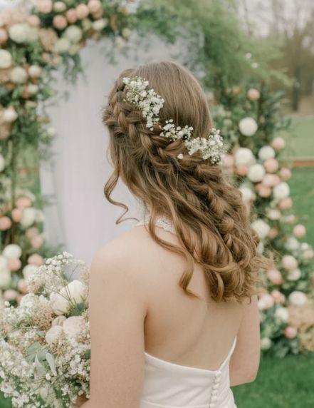 Bridal hair vines