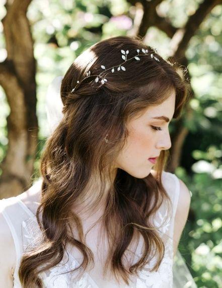 Bridal hair vines