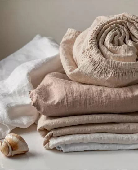 Organic linen bedding | Frontceleb