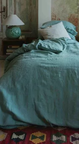 Organic linen bedding | Frontceleb