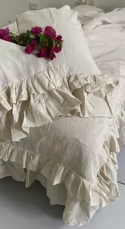Organic linen bedding | Frontceleb