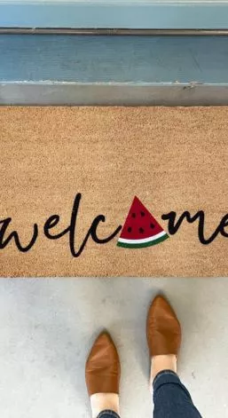 Personalized doormats | Frontceleb