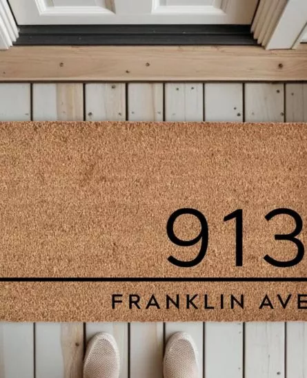 Personalized doormats | Frontceleb
