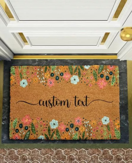Personalized doormats | Frontceleb