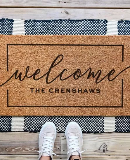 Personalized doormats | Frontceleb