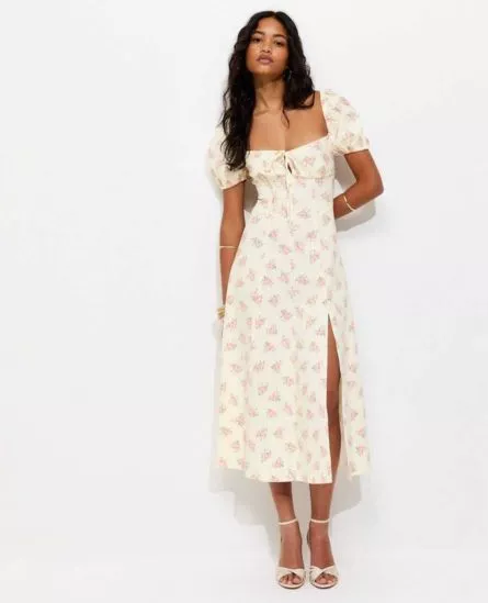 Milkmaid dress trend | Frontceleb