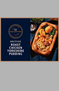 British Roast Chicken with Yorkshire Pudding