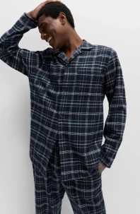 Pure-Brushed-Cotton-Checked-Pyja